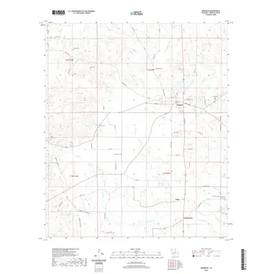 2020 Map of Ringgold, 2020 Print