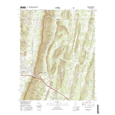 2017 Map of Ringgold, 2017 Print