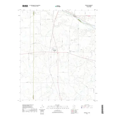 2019 Map of Ringgold, 2019 Print