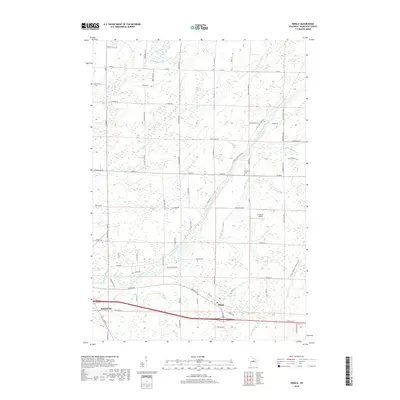 2018 Map of Ringle, 2018 Print