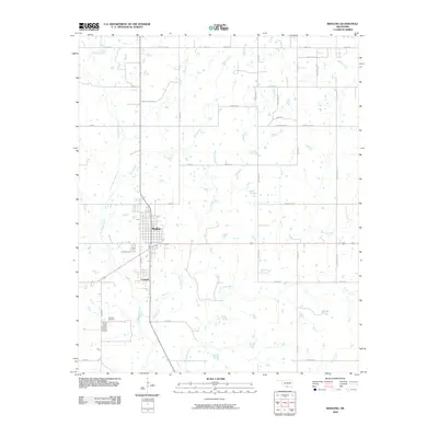 2009 Map of Ringling, 2009 Print