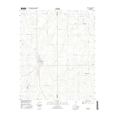 2016 Map of Ringling, 2016 Print