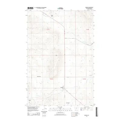 2014 Map of Ringling, 2014 Print
