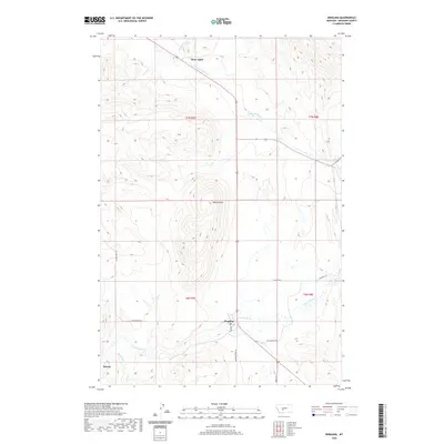 2020 Map of Ringling, 2020 Print