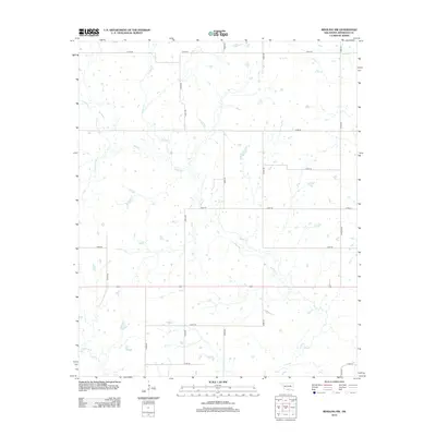 2012 Map of Ringling NW, 2012 Print