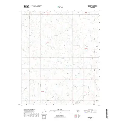 2018 Map of Ringling NW, 2018 Print