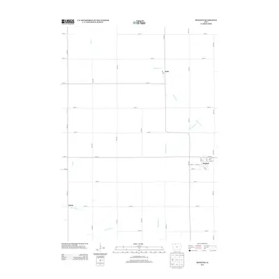 2013 Map of Ringsted, 2013 Print