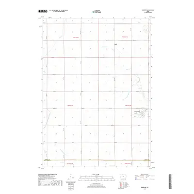 2018 Map of Ringsted, 2018 Print