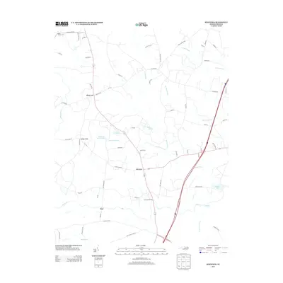 2013 Map of Ringwood, 2013 Print