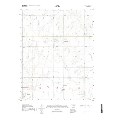 2018 Map of Ringwood, 2018 Print