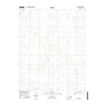 2016 Map of Ringwood SW, 2016 Print