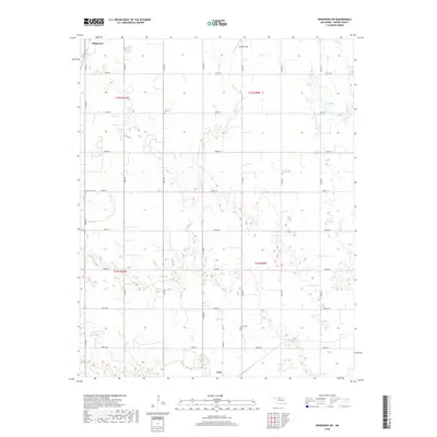 2018 Map of Ringwood SW, 2018 Print
