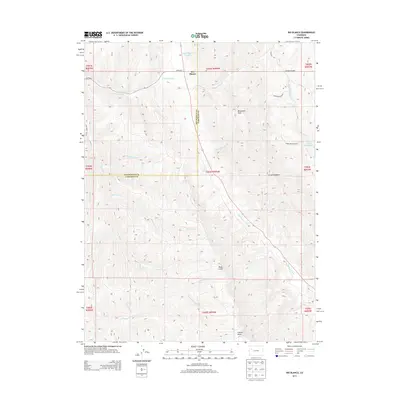 2013 Map of Rio Blanco, 2013 Print