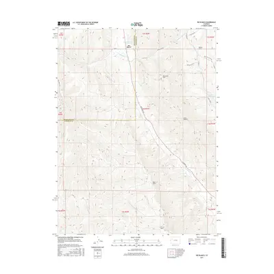 2016 Map of Rio Blanco, 2016 Print