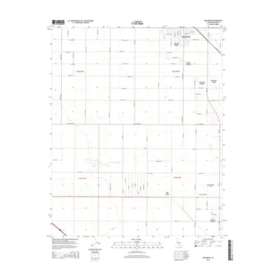 2015 Map of Rio Bravo, 2015 Print