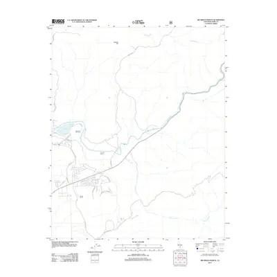 2012 Map of Rio Bravo Ranch, 2012 Print