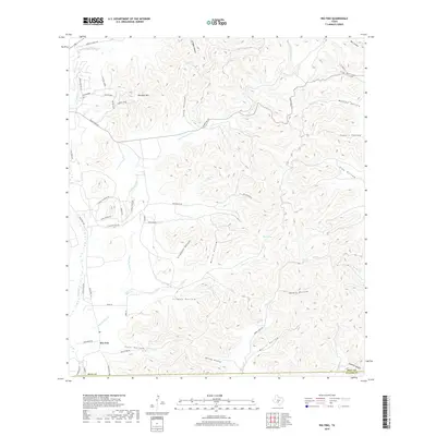 2019 Map of Rio Frio, 2019 Print