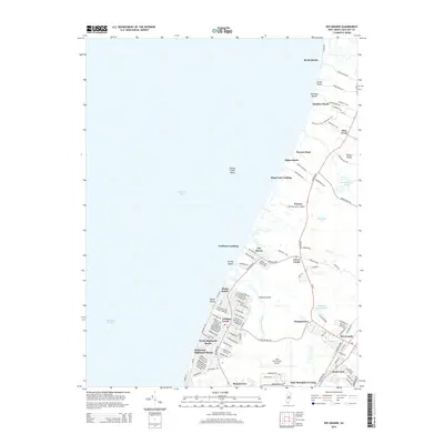 2014 Map of Rio Grande, 2014 Print