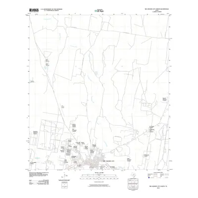 2010 Map of Rio Grande City North, 2010 Print