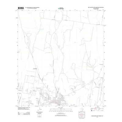 2012 Map of Rio Grande City North, 2012 Print