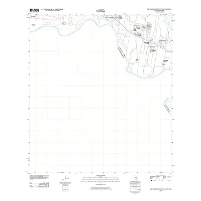 2010 Map of Rio Grande City South, 2010 Print