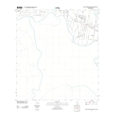 2013 Map of Rio Grande City South, 2013 Print