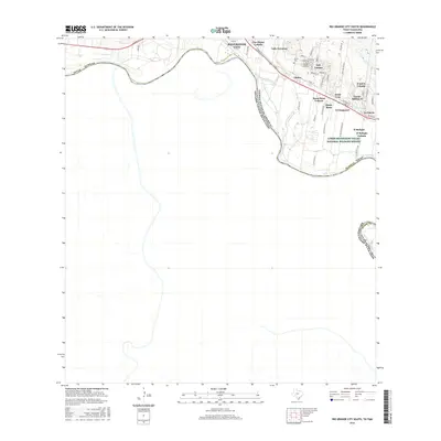2016 Map of Rio Grande City South, 2016 Print