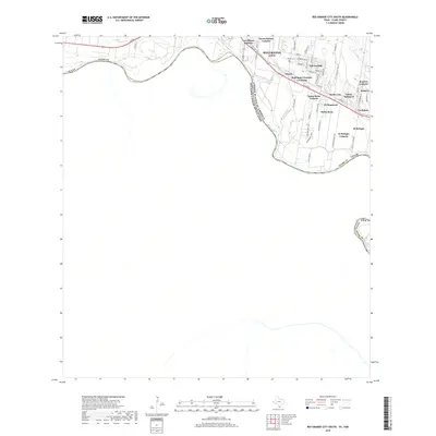 2019 Map of Rio Grande City South, 2019 Print