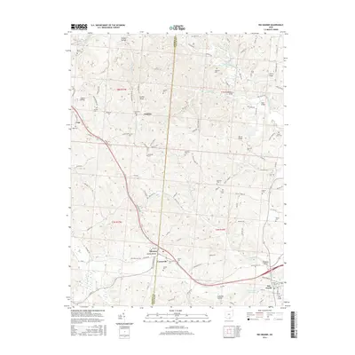 2016 Map of Rio Grande, 2016 Print