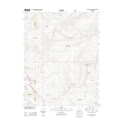 2013 Map of Rio Grande Pyramid, 2013 Print