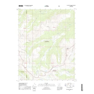 2019 Map of Rio Grande Pyramid, 2019 Print