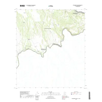 2019 Map of Rio Grande Village, 2019 Print