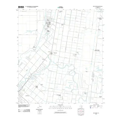 2010 Map of Rio Hondo, 2010 Print