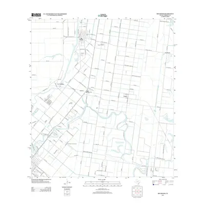 2013 Map of Rio Hondo, 2013 Print