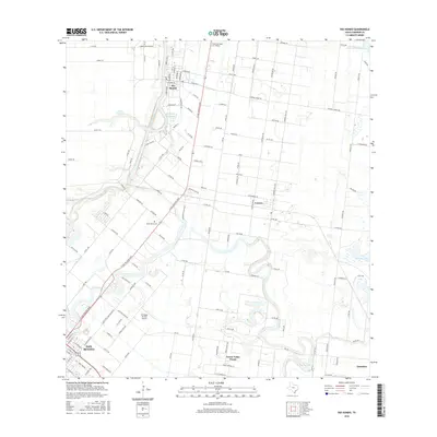 2016 Map of Rio Hondo, 2016 Print
