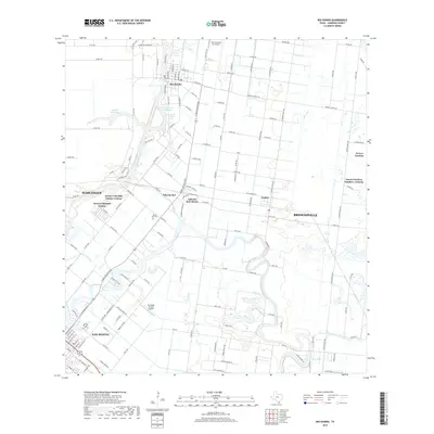 2019 Map of Rio Hondo, 2019 Print