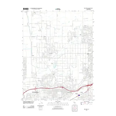 2012 Map of Rio Linda, 2012 Print