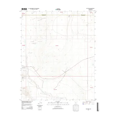 2013 Map of Rio Puerco, 2013 Print