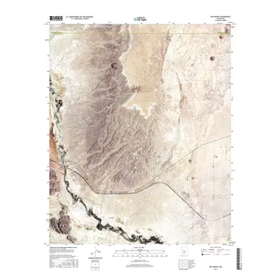 2017 Map of Rio Puerco, 2017 Print