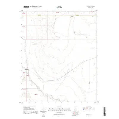 2020 Map of Rio Puerco, 2020 Print