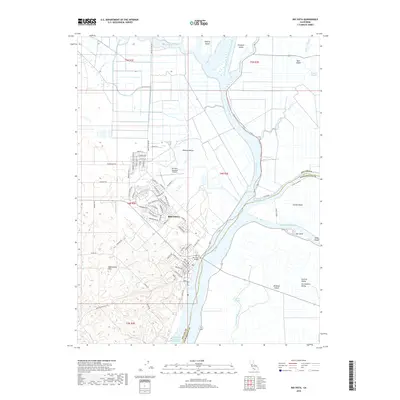 2018 Map of Rio Vista, 2018 Print
