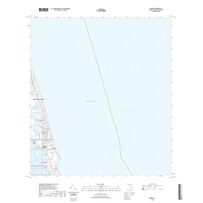 2018 Map of Riomar, 2018 Print
