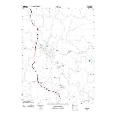 2011 Map of Ripley, 2011 Print