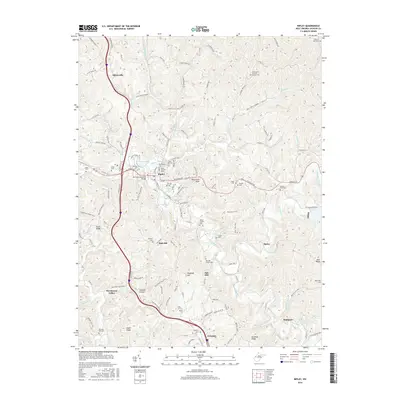 2016 Map of Ripley, 2016 Print