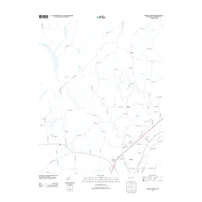 2013 Map of Ripley North, 2013 Print