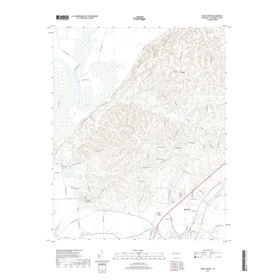 2019 Map of Ripley North, 2019 Print