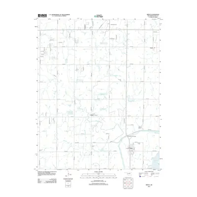 2012 Map of Ripley, 2012 Print