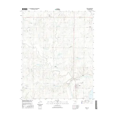 2016 Map of Ripley, 2016 Print