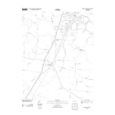 2013 Map of Ripley South, 2013 Print