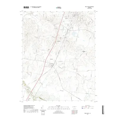 2019 Map of Ripley South, 2019 Print